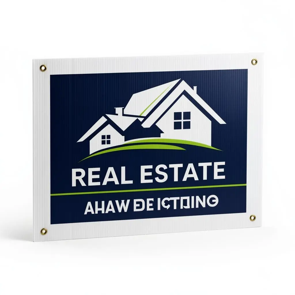 Corflute/PVC Banner Sign