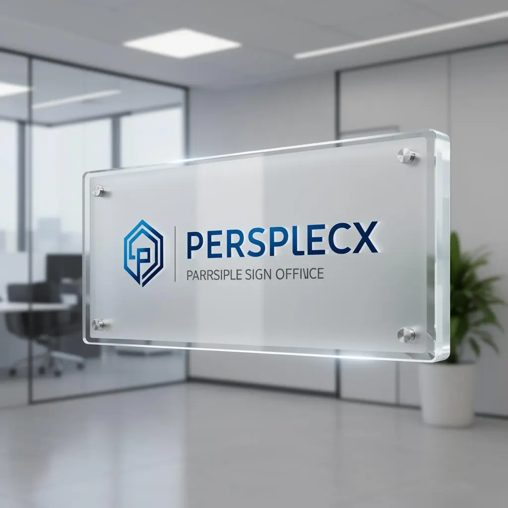 Perspex Acrylic Sign Board