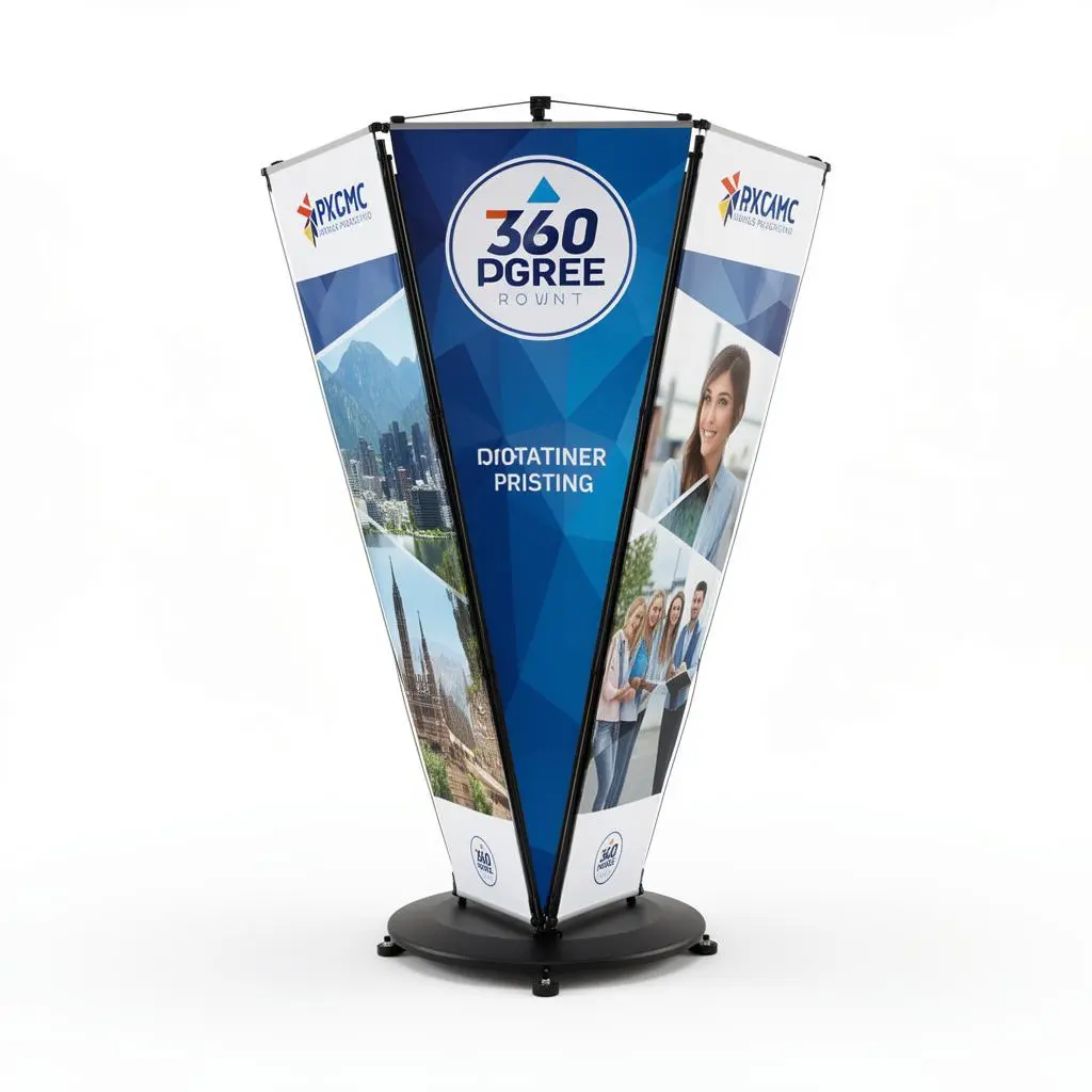 360 Prism Rotating Banner